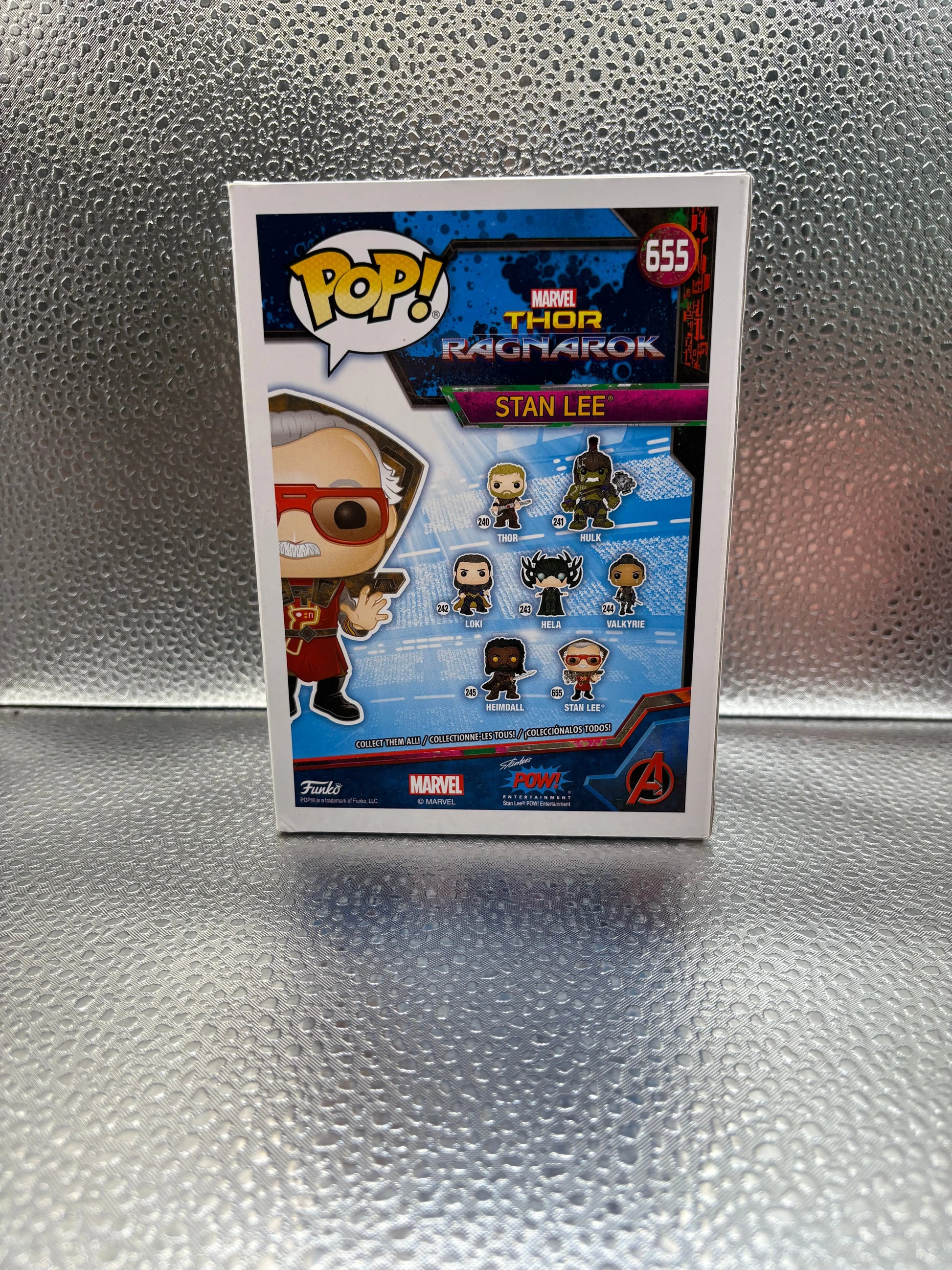 Funko Pop Vinyl #655 Marvel Stan Lee FRENLY BRICKS - Open 7 Days