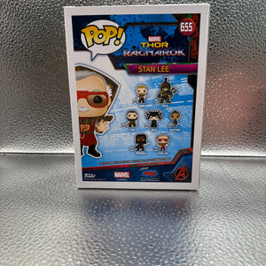 Funko Pop Vinyl #655 Marvel Stan Lee FRENLY BRICKS - Open 7 Days