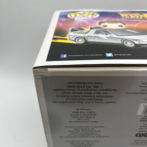 Funko Pop! Rides Back To The Future Time Machine w/ Marty # 02 +combinedshipping FRENLY BRICKS - Open 7 Days
