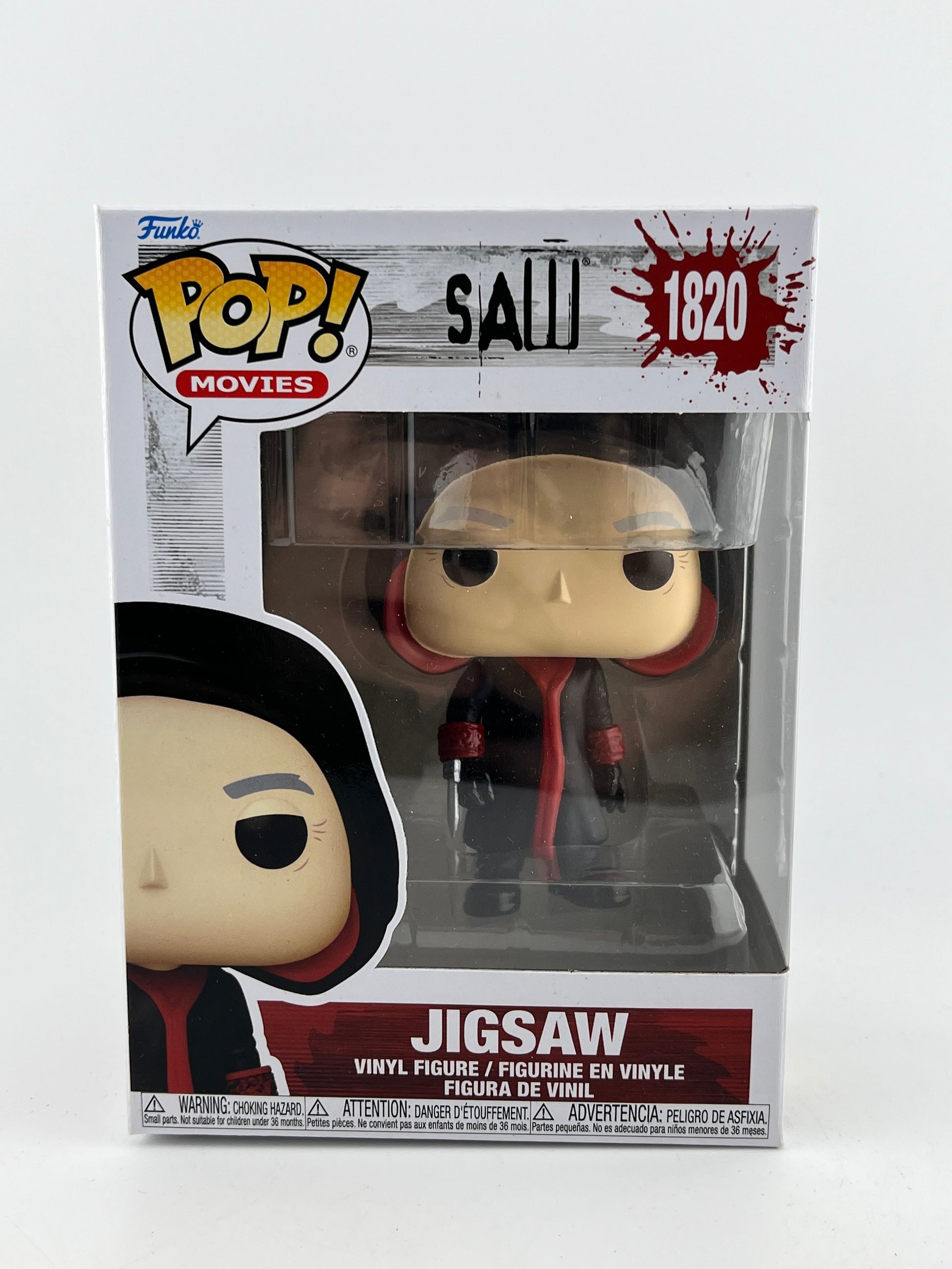 Funko POP! Movies Saw - Jigsaw #1820 - Vinyl Collectable FRENLY BRICKS - Open 7 Days