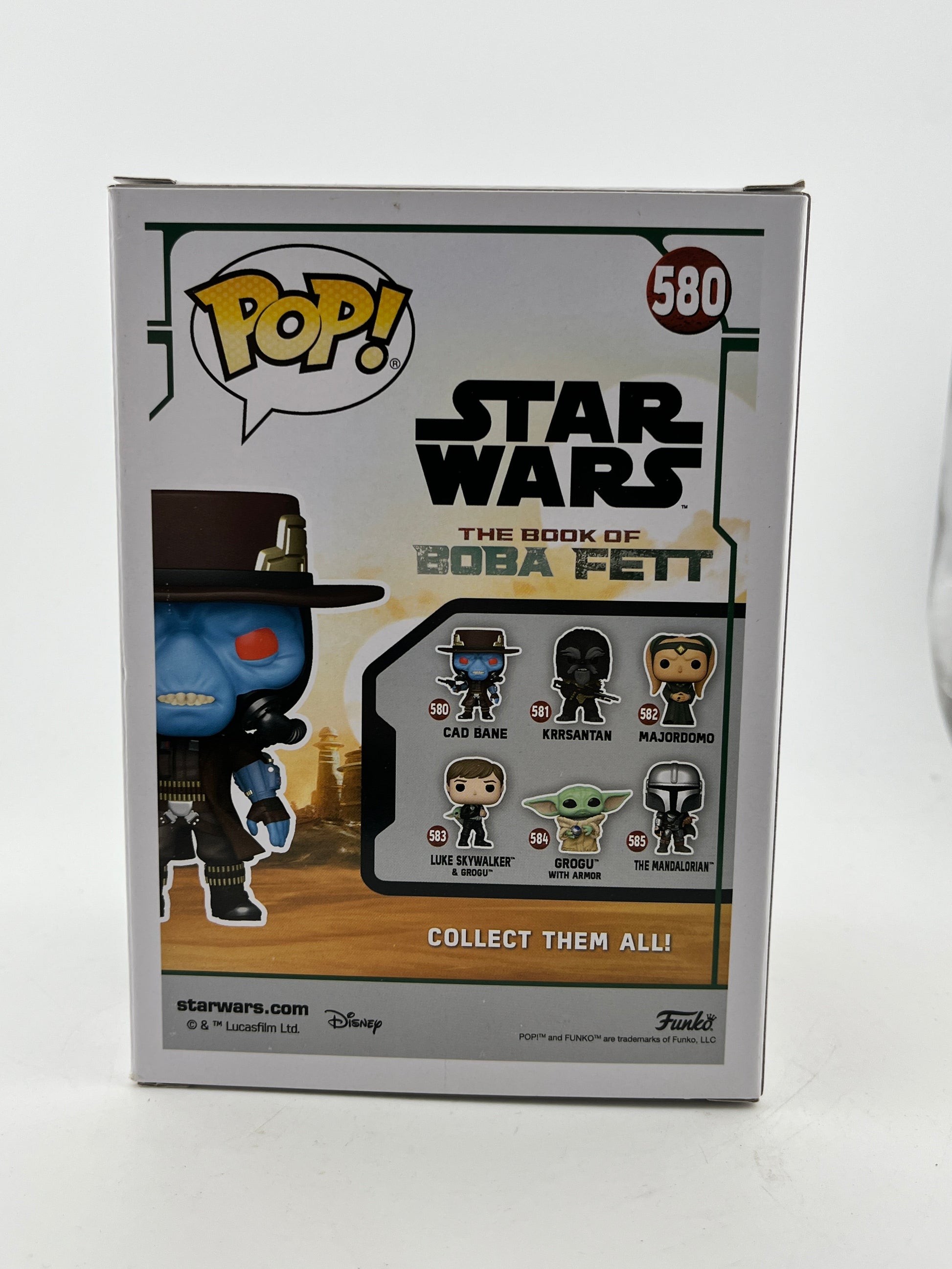 Funko POP! Star Wars The Book Of Boba Fett - Cad Bane #580 - Vinyl Collectable FRENLY BRICKS - Open 7 Days