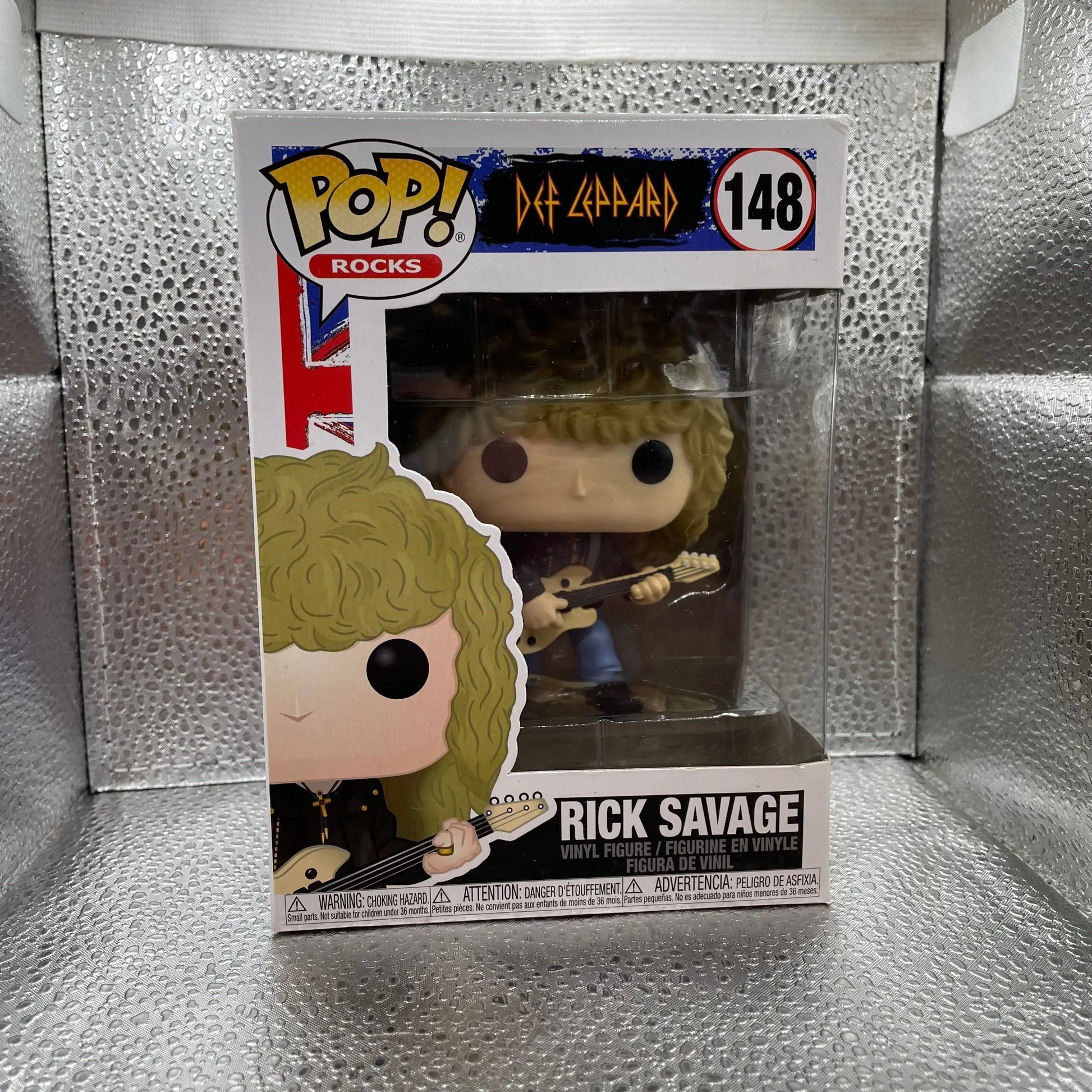 Rick Savage 148 ~ Def Leppard ~ Funko Pop Vinyl ~ Rocks FRENLY BRICKS - Open 7 Days