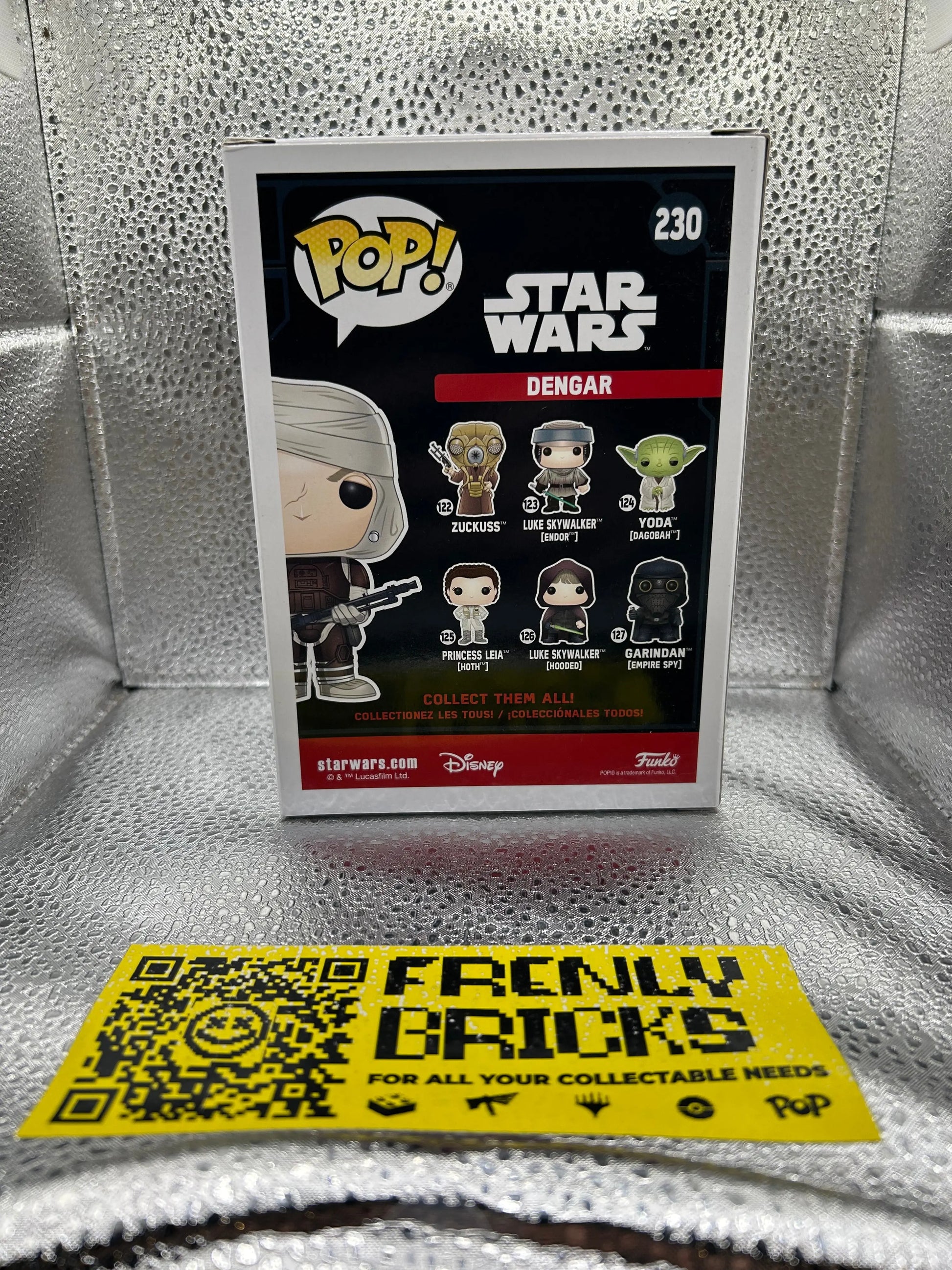 Pop Vinyl Star Wars #230 Dengar FRENLY BRICKS - Open 7 Days