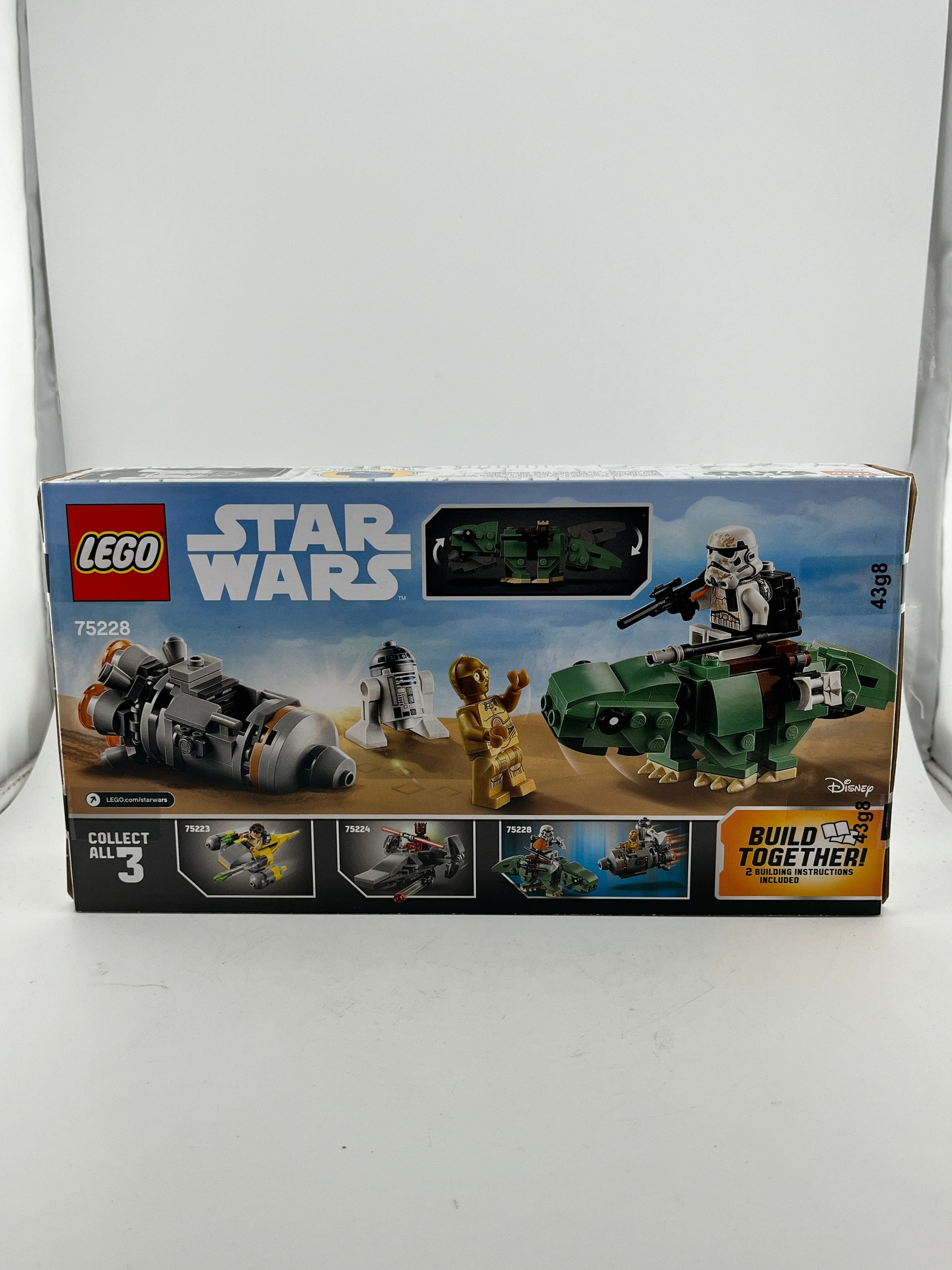 Lego Star Wars - Escape Pod Vs Dewback Microfighters 75228 - Sealed FRENLY BRICKS - Open 7 Days
