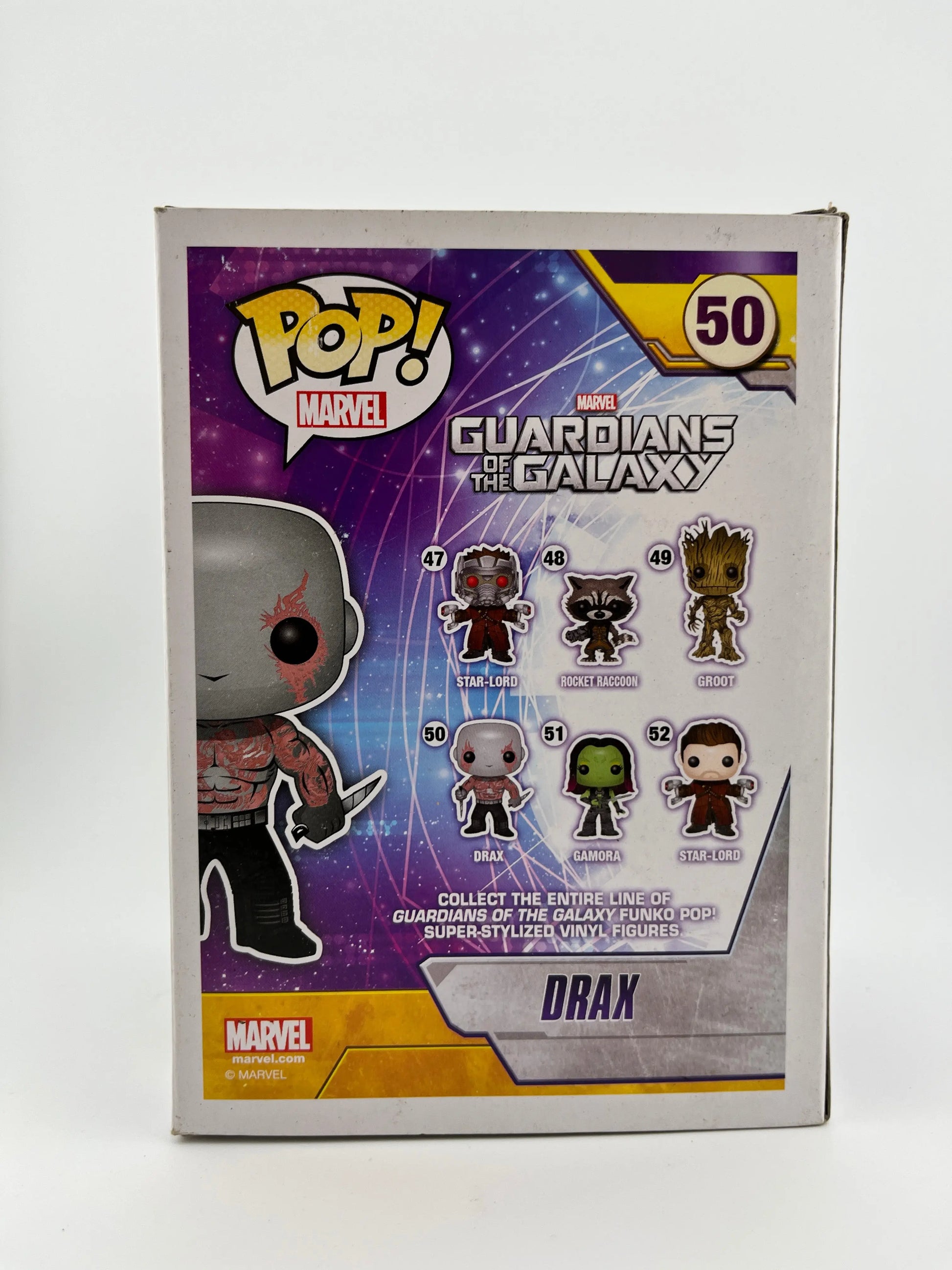 Funko POP! Marvel Guardians Of The Galaxy Drax #50 - Vinyl Collectable FRENLY BRICKS - Open 7 Days