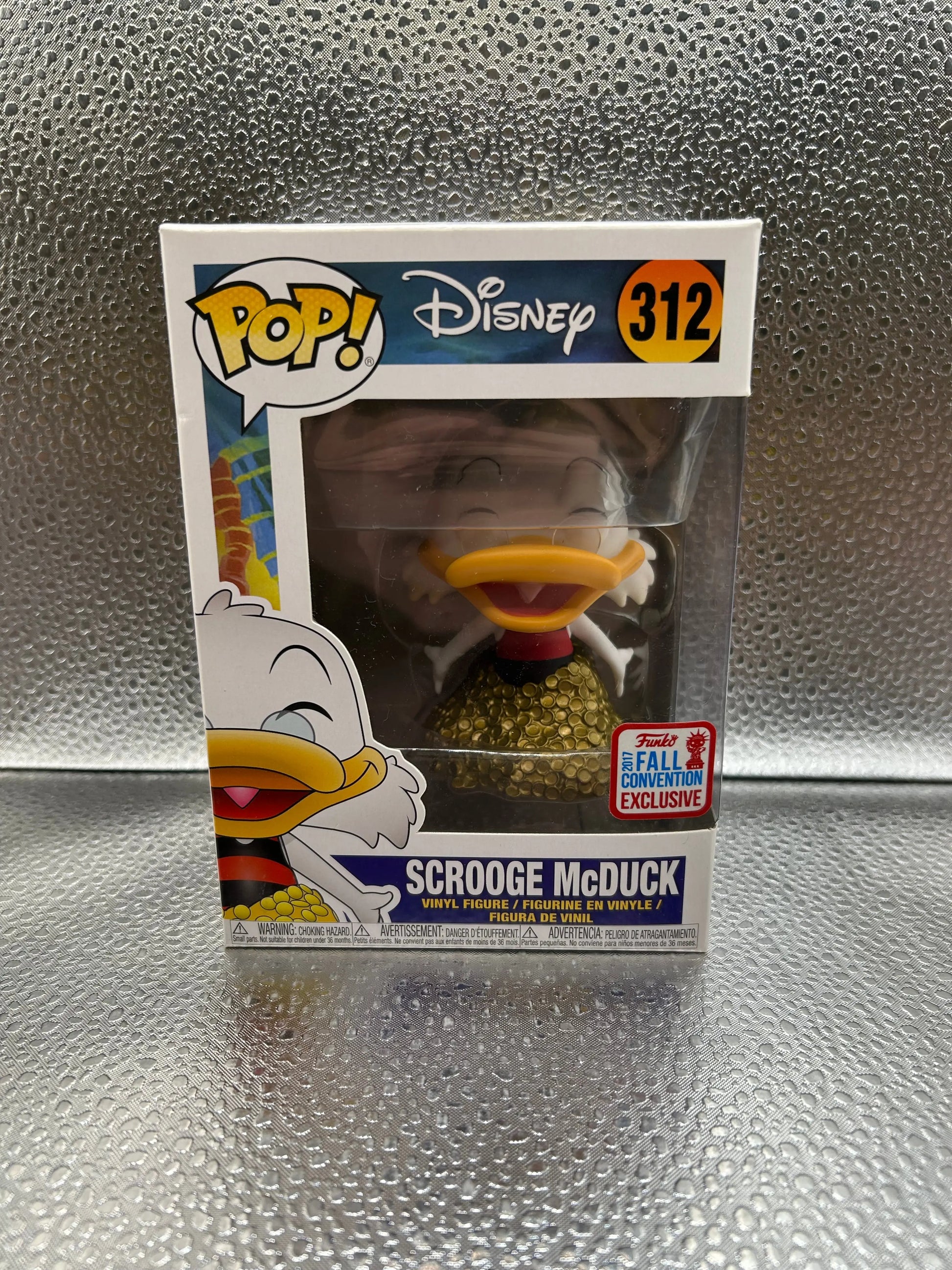 Funko Pop #312 Disney Scrooge McDuck FRENLY BRICKS - Open 7 Days