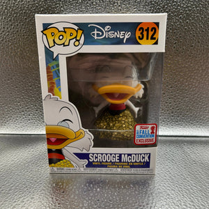 Funko Pop #312 Disney Scrooge McDuck FRENLY BRICKS - Open 7 Days