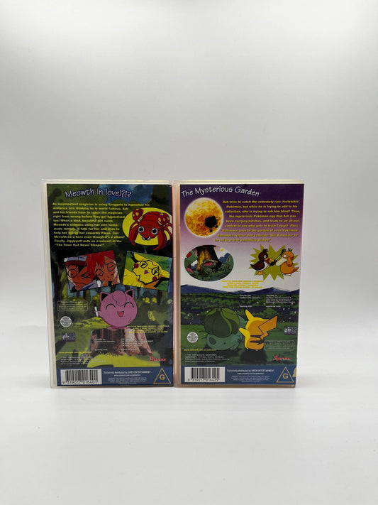 Pokémon VHS Totally Togepi & Jigglypuff Pop Video Bundle FRENLY BRICKS - Open 7 Days