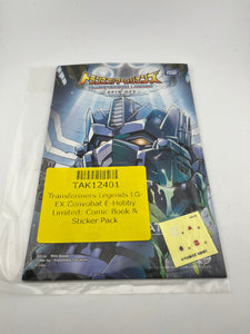 Transformers Legends Cybertron Convobat Ex Comic - Rare Limited Print