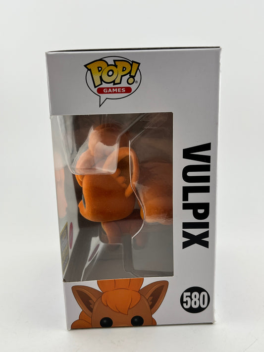 Funko POP! Games Pokémon - Vulpix #580 - Flocked Summer Convention Limited Edition FRENLY BRICKS - Open 7 Days