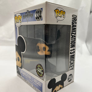 Funko POP! Disney Kingdom Hearts Organisation 13 Mickey #334 - Glow Chase Edition FRENLY BRICKS - Open 7 Days