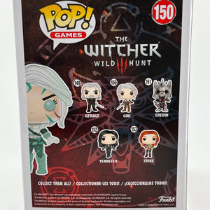 Funko POP! Games The Witcher - Ciri #150 - Glow Limited Edition FRENLY BRICKS - Open 7 Days
