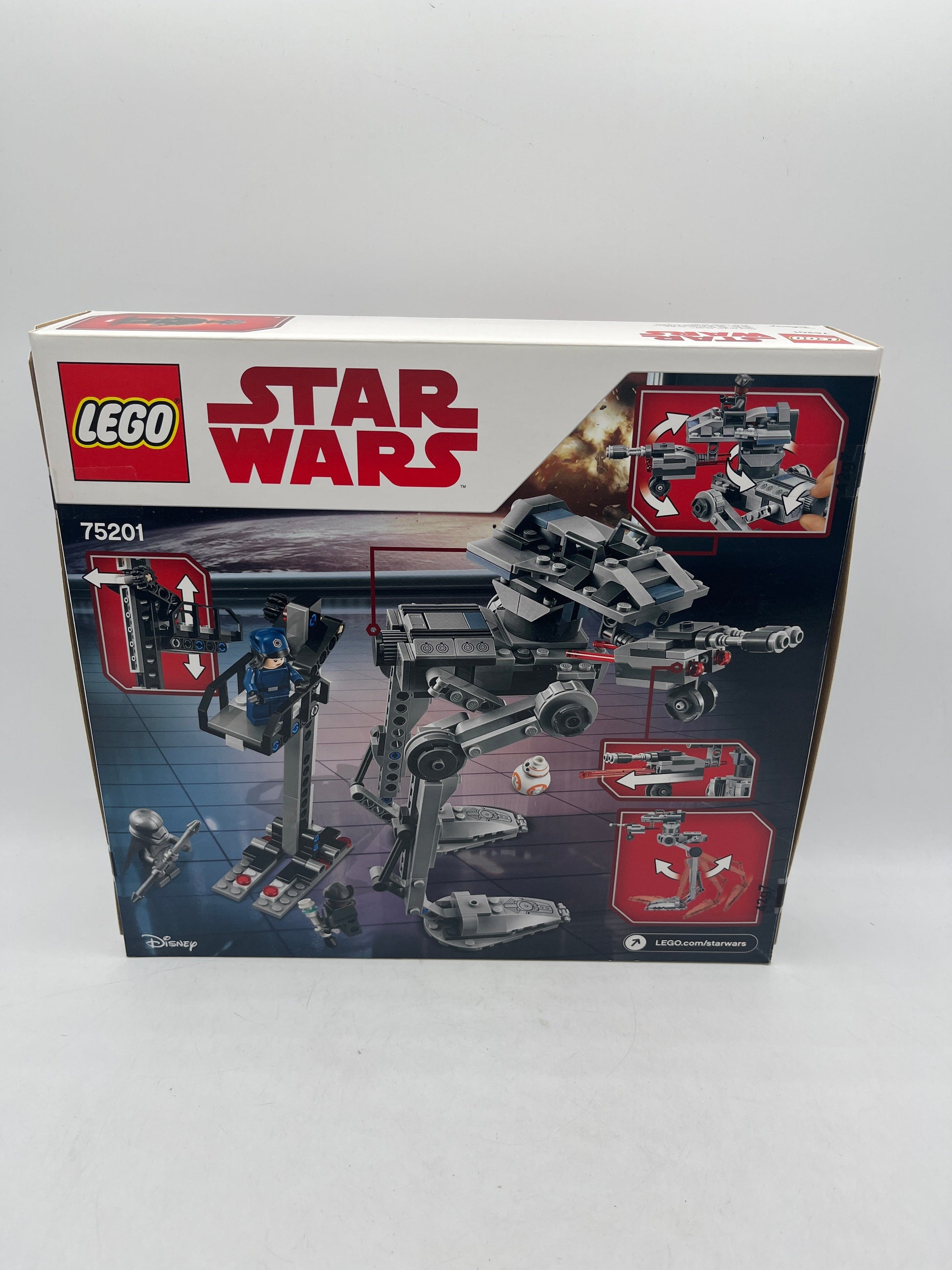 LEGO 75201 - Star Wars - First Order AT-ST - 2018 - NEW FRENLY BRICKS - Open 7 Days