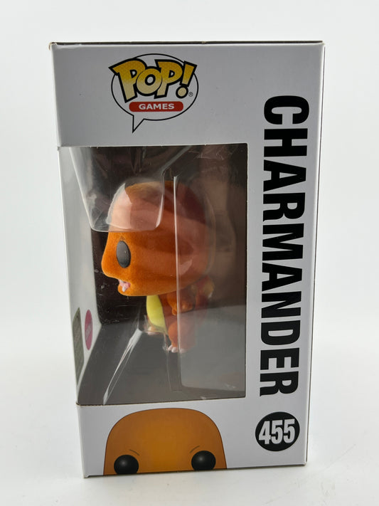 Funko POP! Pokémon - Charmander #455 - Flocked Spring Convention Limited Edition FRENLY BRICKS - Open 7 Days