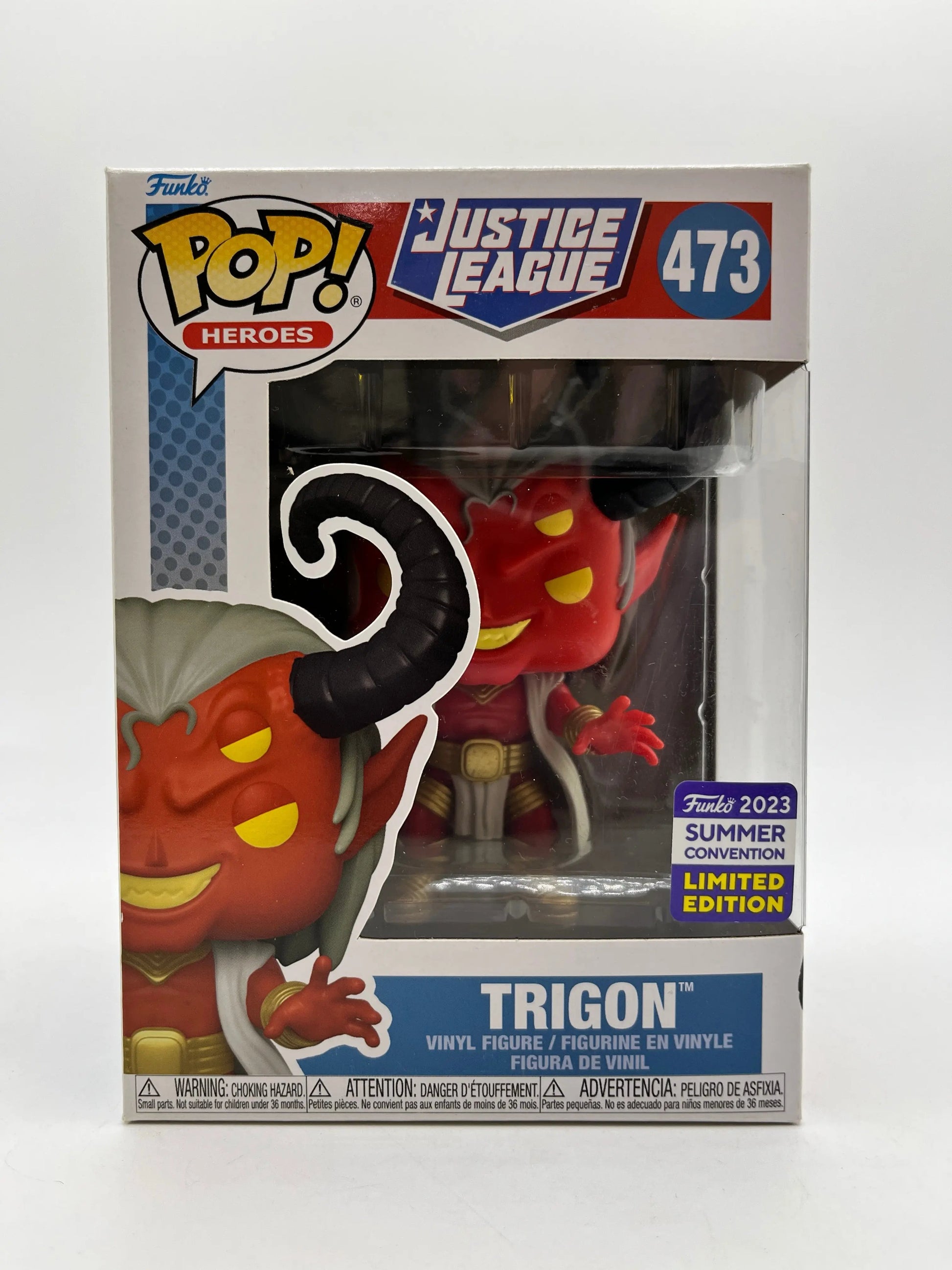 Funko POP! Heroes Justice League Trigon #473 - Vinyl Collectable FRENLY BRICKS - Open 7 Days