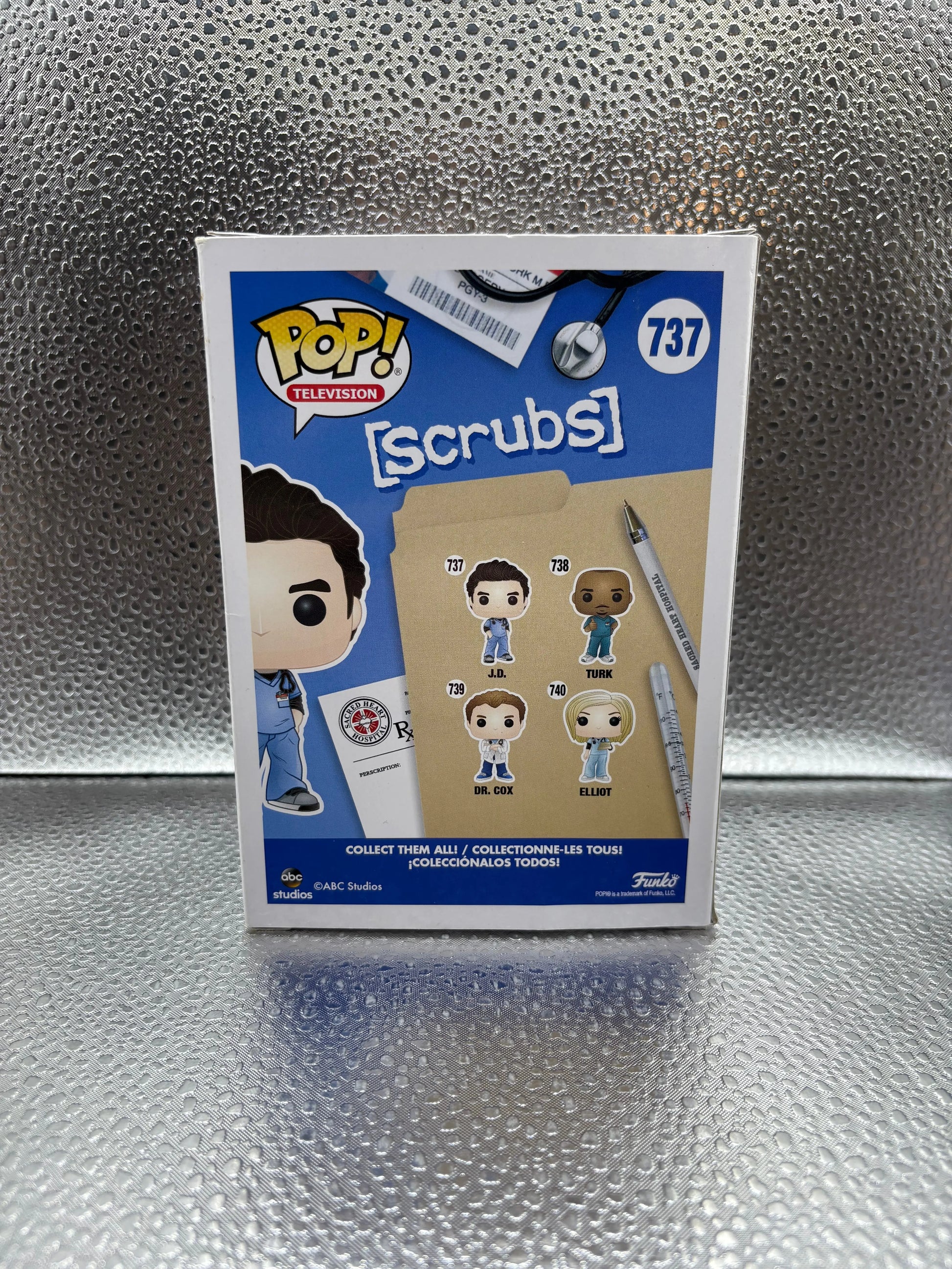 Funko Pop #737 Television [Scrubs] J.D. FRENLY BRICKS - Open 7 Days