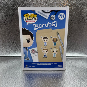 Funko Pop #737 Television [Scrubs] J.D. FRENLY BRICKS - Open 7 Days