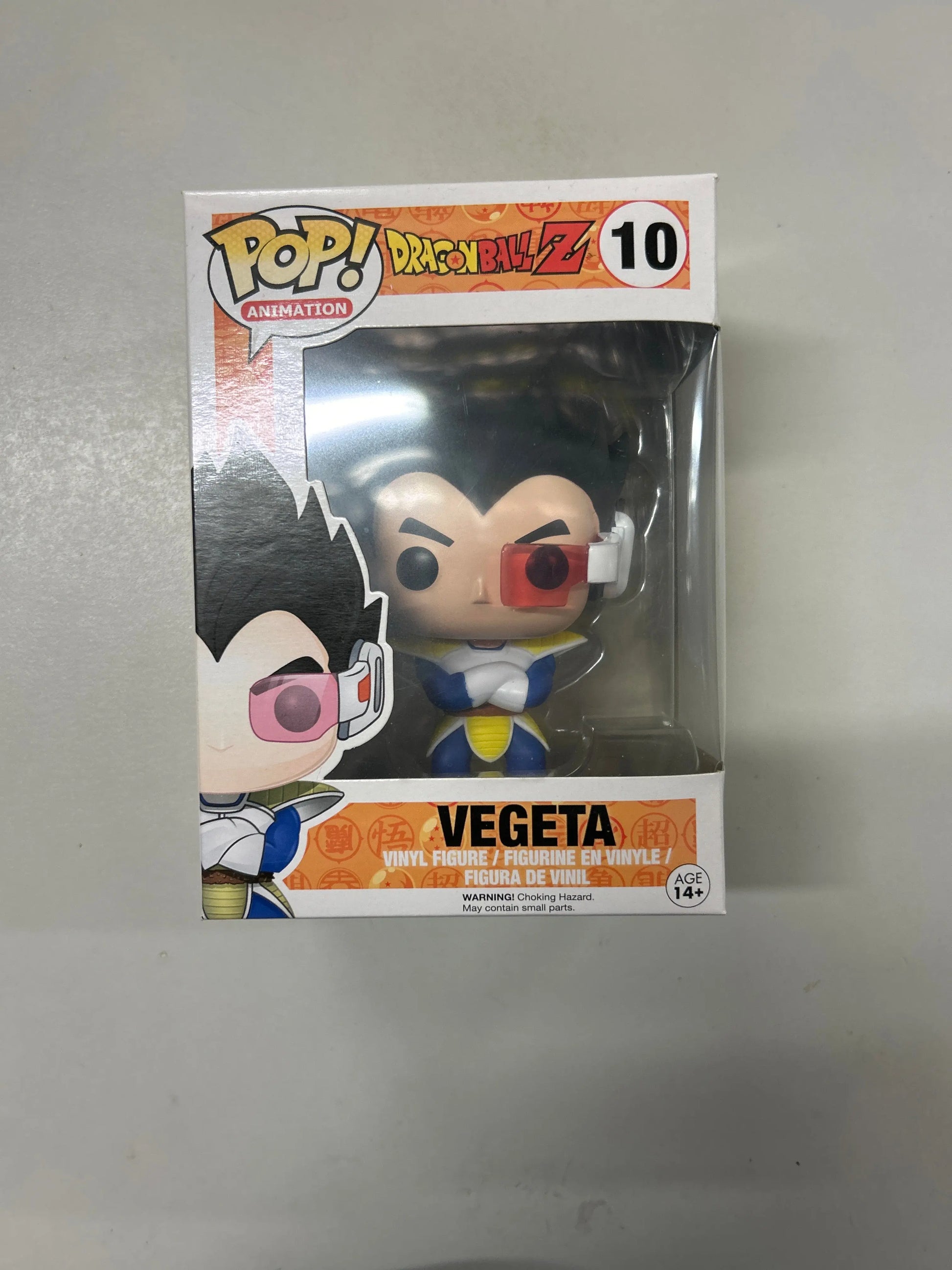 Pop Vinyl #10 Dragon Ball Z #10 Vegeta FRENLY BRICKS - Open 7 Days