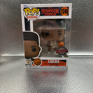 Funko Pop Vinyl #1246 Stranger Things Lucas FRENLY BRICKS - Open 7 Days