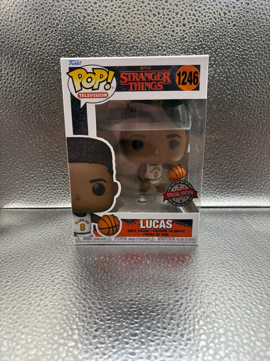 Funko Pop Vinyl #1246 Stranger Things Lucas FRENLY BRICKS - Open 7 Days