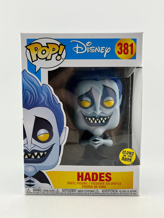 Funko POP! Disney - Hades #381 - Glow In The Dark - Vinyl Collectable FRENLY BRICKS - Open 7 Days