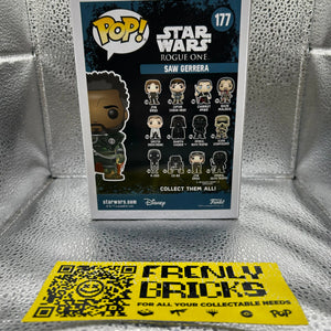 Pop Vinyl #177 Saw Gerrera FRENLY BRICKS - Open 7 Days