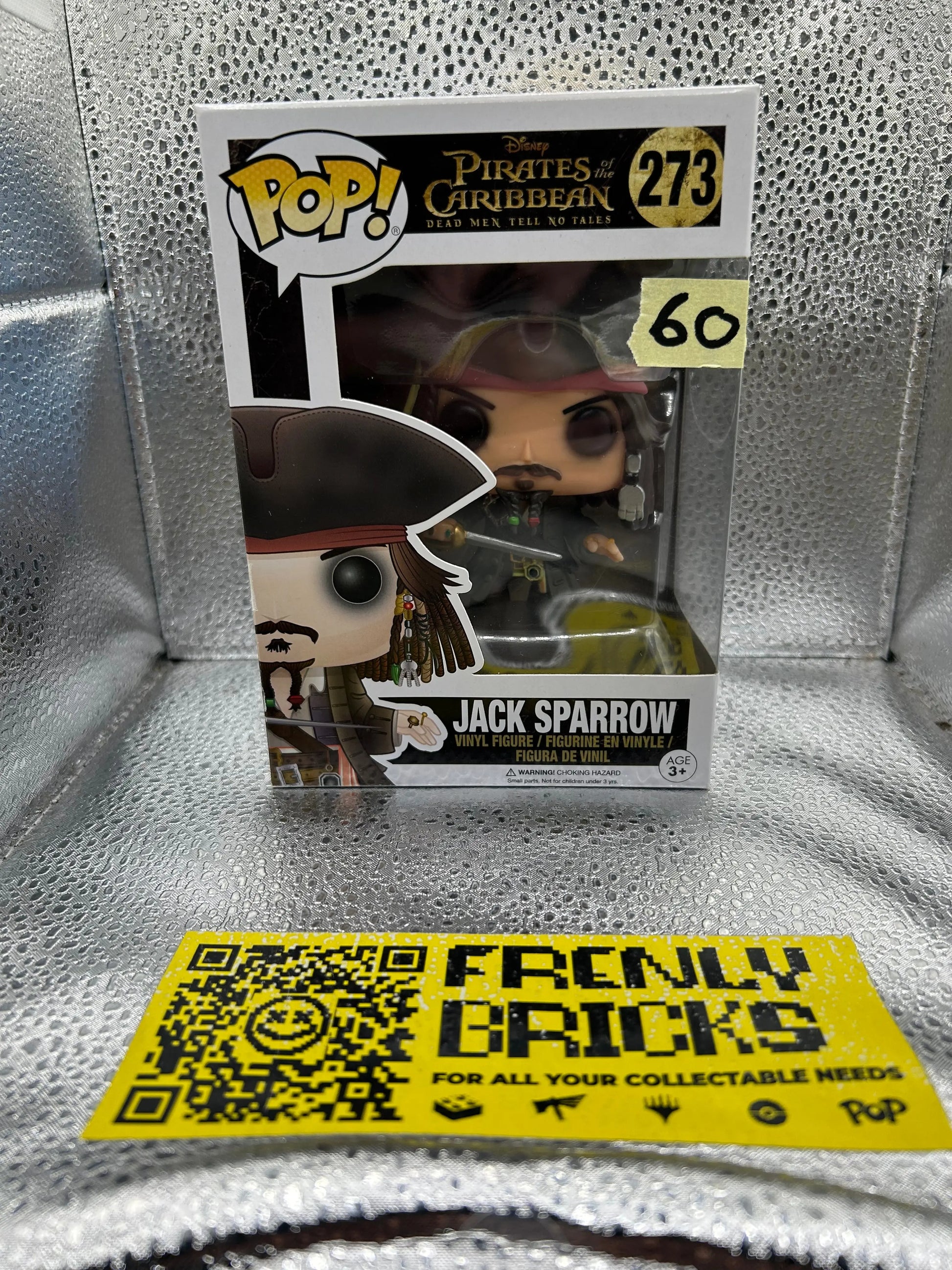 Pop Vinyl #273 Jack Sparrow FRENLY BRICKS - Open 7 Days