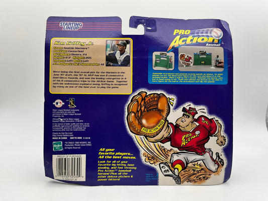 1998 Starting Lineup Pro Action Baseball Ken Griffey Jr. Deluxe Hitting Action - Hasbro FRENLY BRICKS - Open 7 Days