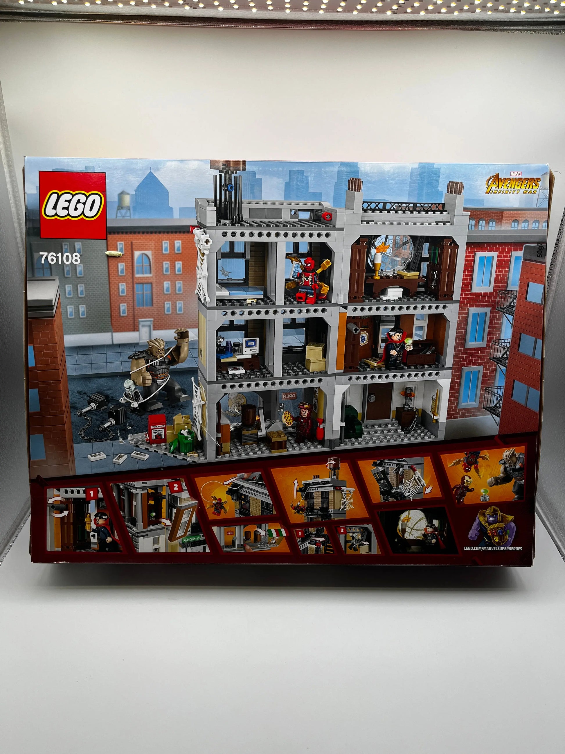 LEGO Marvel Superheroes: Sanctum Sanctorum Showdown 76108 FRENLY BRICKS - Open 7 Days