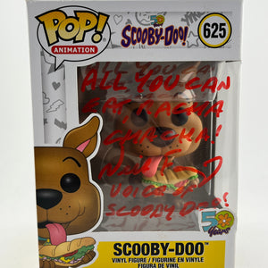 Funko POP! Scooby Doo! Signed By Neil Fanning - Scooby-Doo #625 FRENLY BRICKS - Open 7 Days