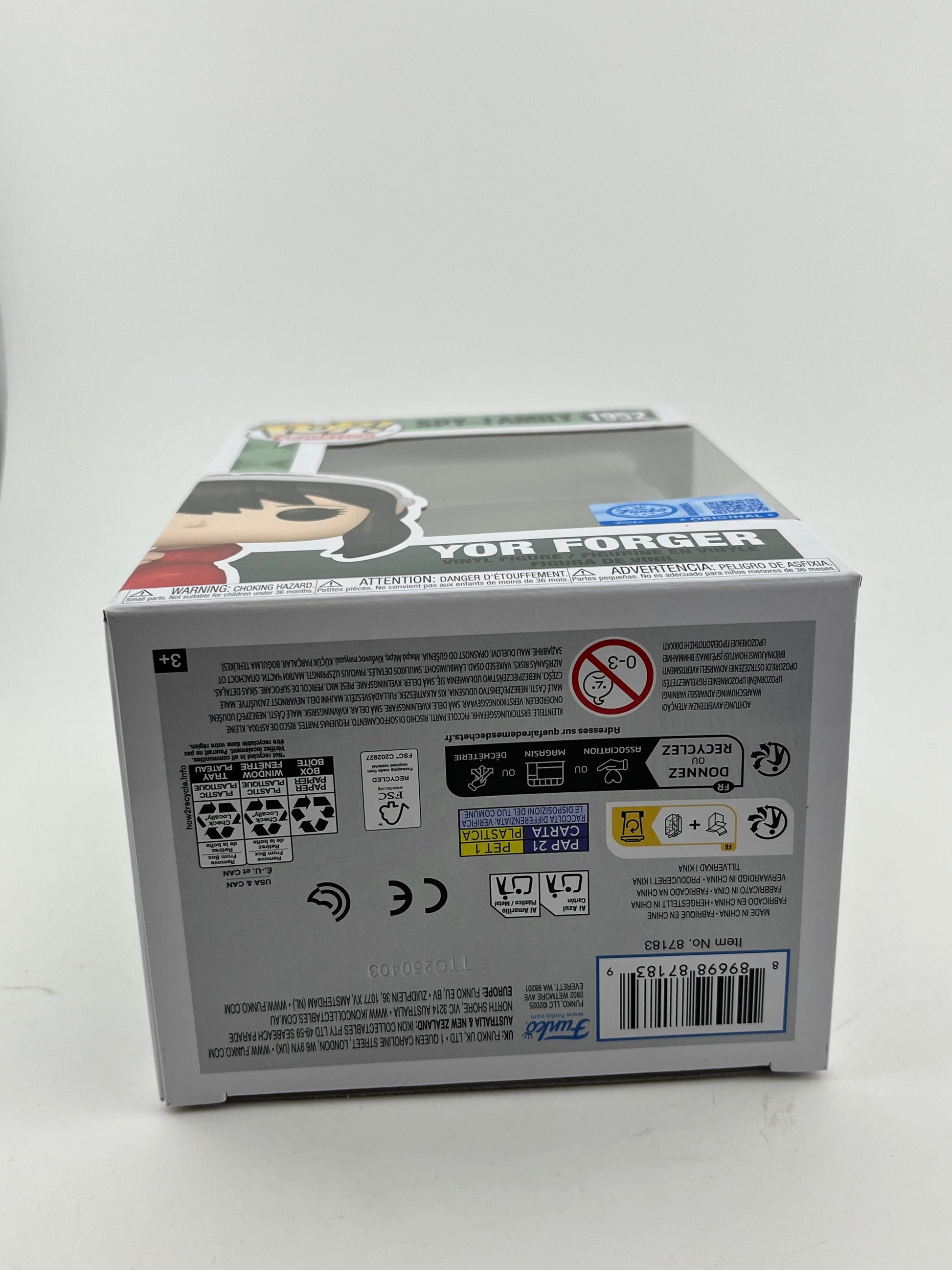 Funko POP! Animation SpyxFamily - Yor Forger #1952 - Special Edition FRENLY BRICKS - Open 7 Days