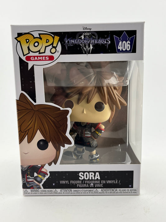 Funko POP! Disney Kingdom Hearts - Sora #406 - Vinyl Collectable FRENLY BRICKS - Open 7 Days