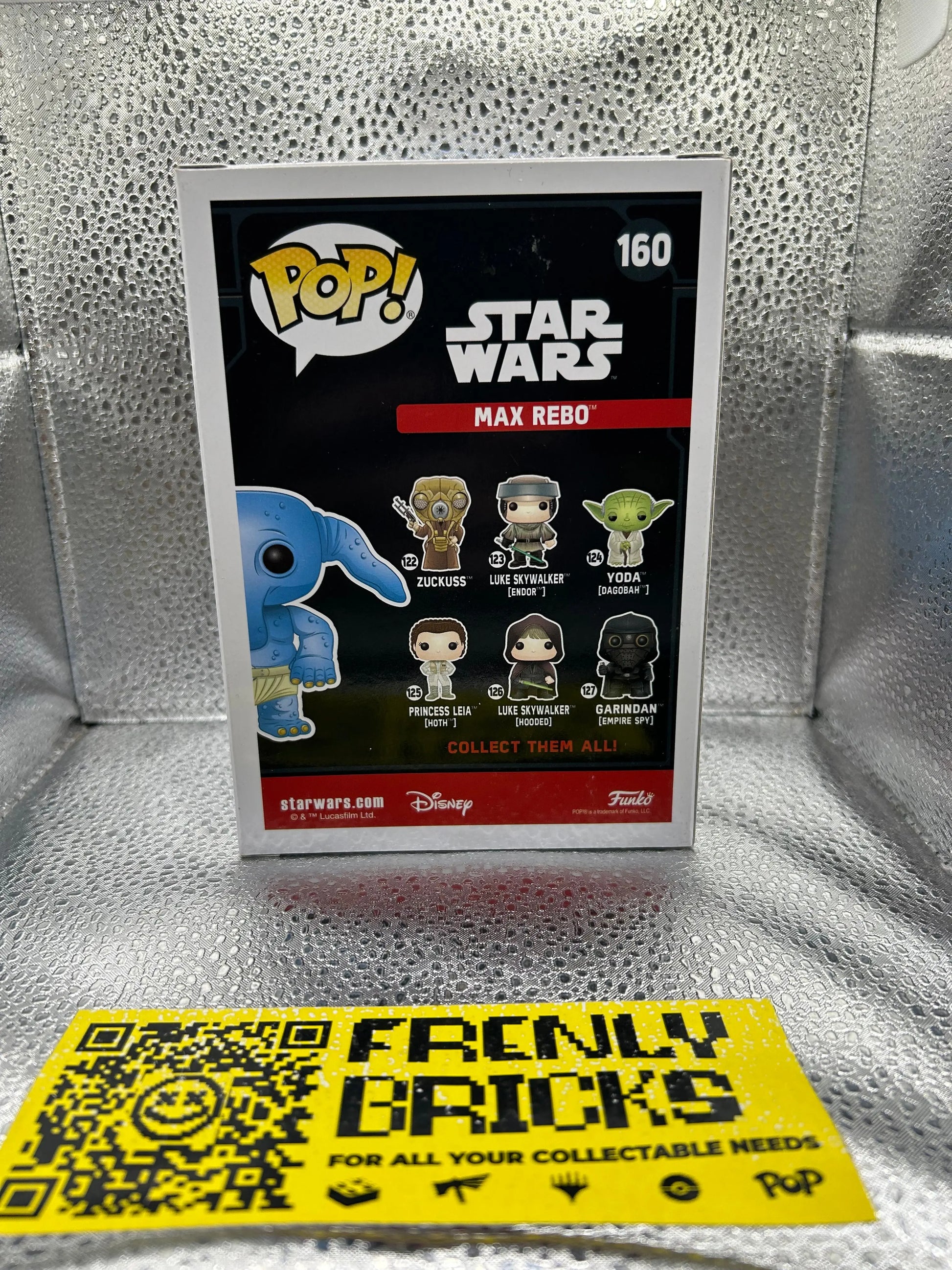 Pop Vinyl #160 Max Rebo Star Wars FRENLY BRICKS - Open 7 Days