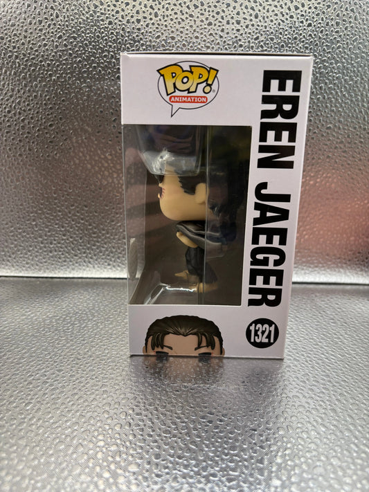 Funko pop Vinyl #1321 Attack On Titan Eren Jaeger FRENLY BRICKS - Open 7 Days