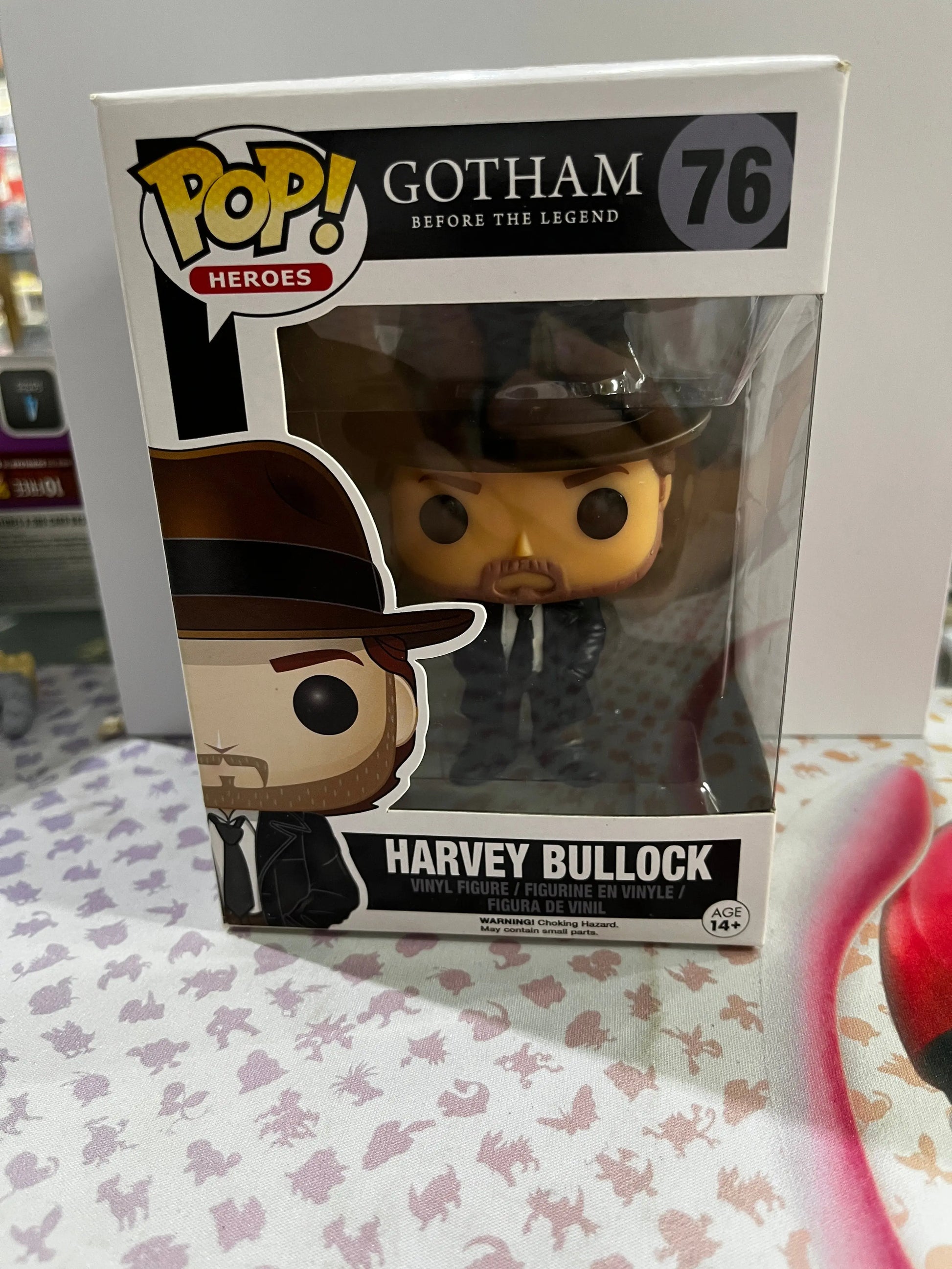 Funko Pop Vinyl Hero’s Gotham before the Legend Harvey Bullock #76 FRENLY BRICKS - Open 7 Days