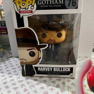 Funko Pop Vinyl Hero’s Gotham before the Legend Harvey Bullock #76 FRENLY BRICKS - Open 7 Days