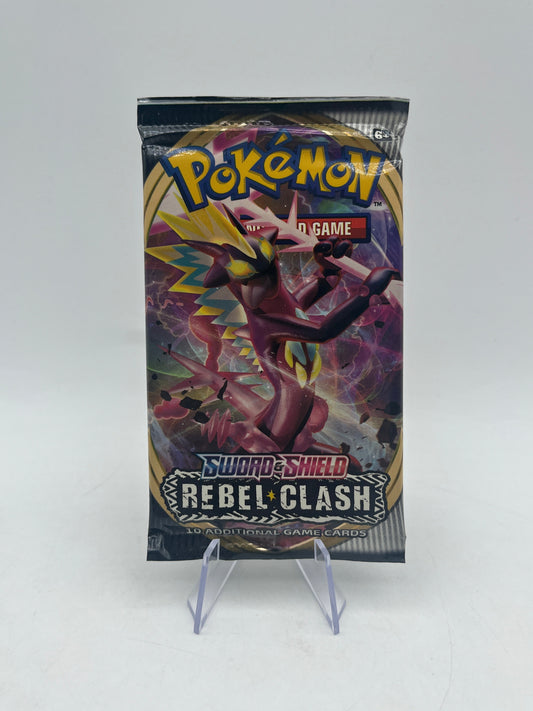 Pokémon TCG: Sword & Shield Rebel Clash Art Set 4x Boosters Factory Sealed FRENLY BRICKS - Open 7 Days
