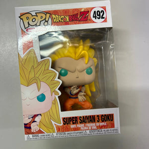 Pop Vinyl Dragon Ball Z # 492 Super Saiyan 3 Goku FRENLY BRICKS - Open 7 Days