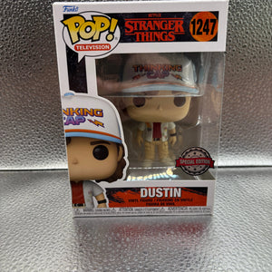 Funko Pop Vinyl #1247 Stranger Things Dustin FRENLY BRICKS - Open 7 Days