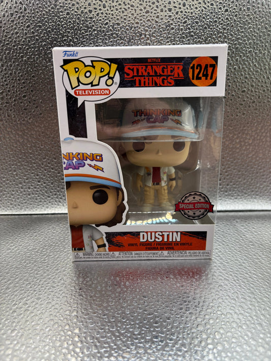 Funko Pop Vinyl #1247 Stranger Things Dustin FRENLY BRICKS - Open 7 Days