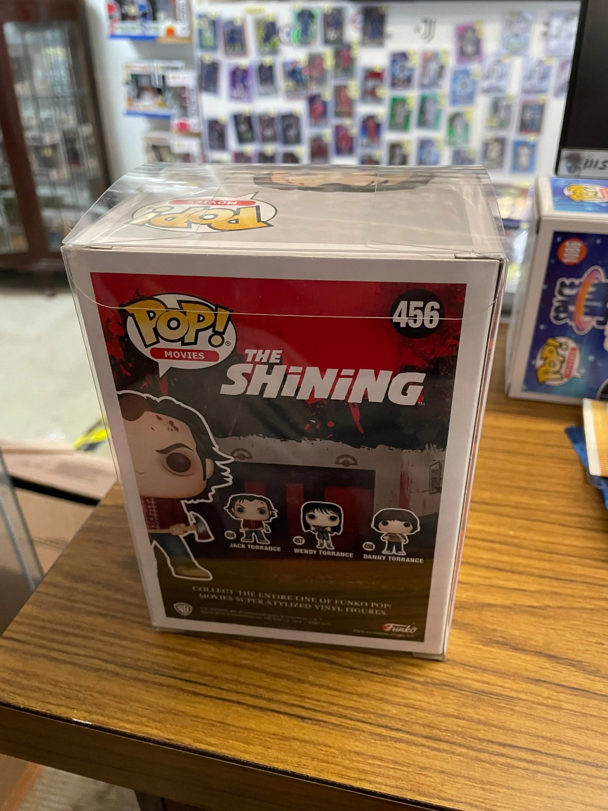 #456 Bloody Jack Torrance (Chase) The Shining Exclusive Funko Pop Rare FRENLY BRICKS - Open 7 Days