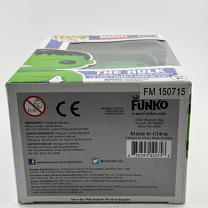 Funko POP! Marvel - Hulk #08 - Vinyl Collectable FRENLY BRICKS - Open 7 Days