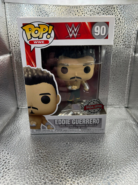 Funko Pop Vinyl #90 Eddie Guerrero FRENLY BRICKS - Open 7 Days