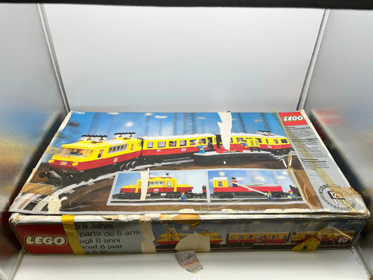 Lego Electric Inter-City Train Set 7740- Loose 95% Complete FRENLY BRICKS - Open 7 Days