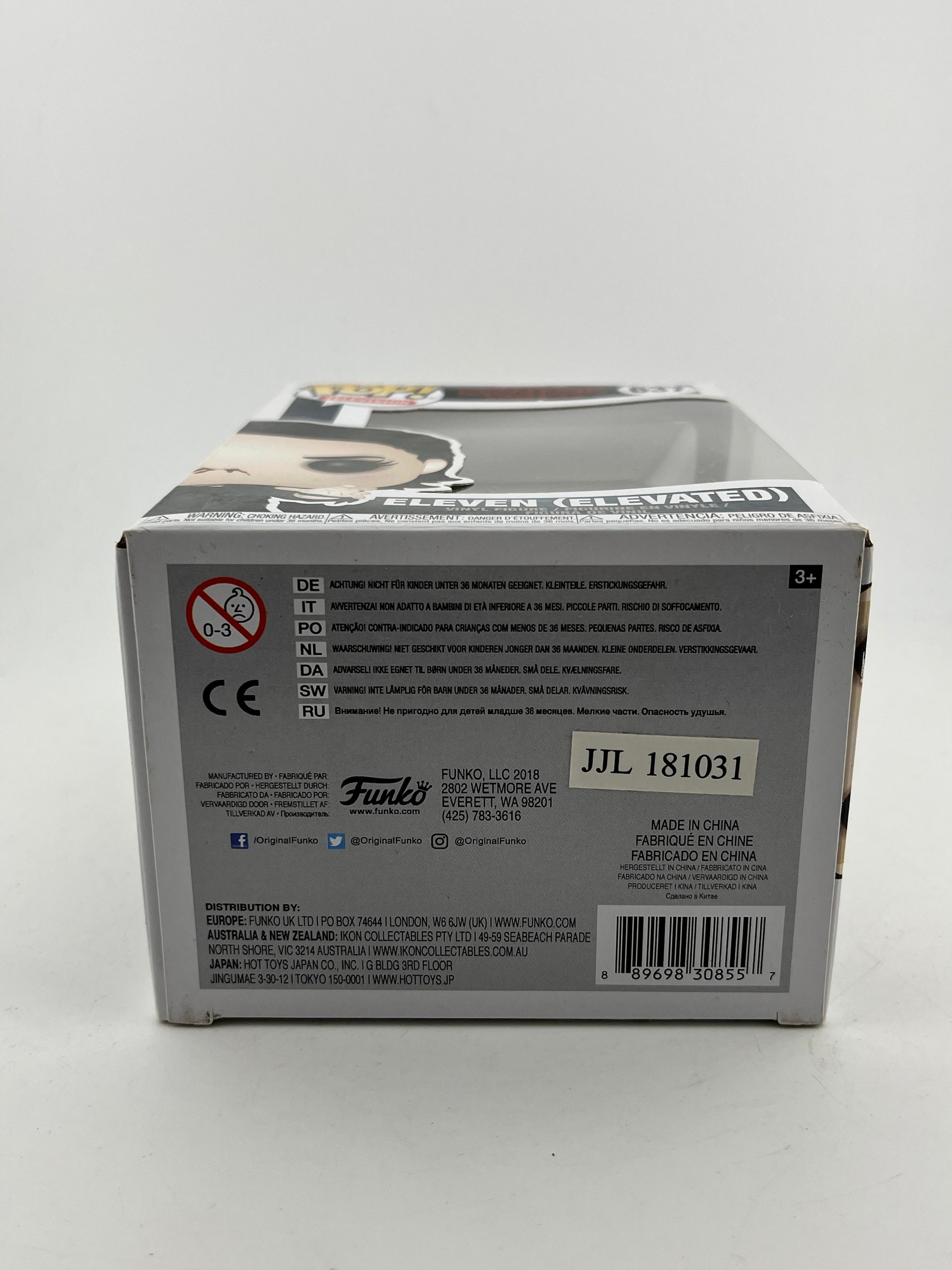 Funko POP! Television Stranger Things - Eleven (Elevated) #637 - Vinyl Collectable FRENLY BRICKS - Open 7 Days