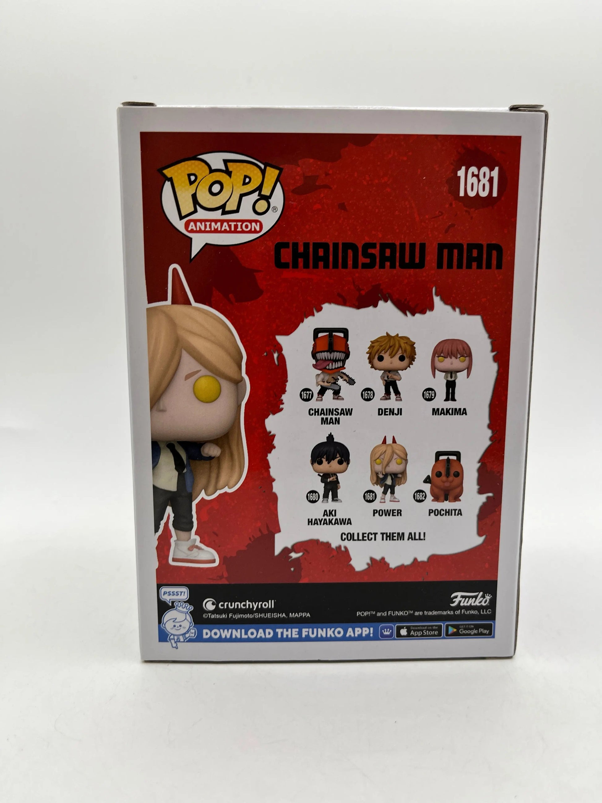 Funko POP! Animation Chainsaw Man Power #1681 - Vinyl Collectable FRENLY BRICKS - Open 7 Days
