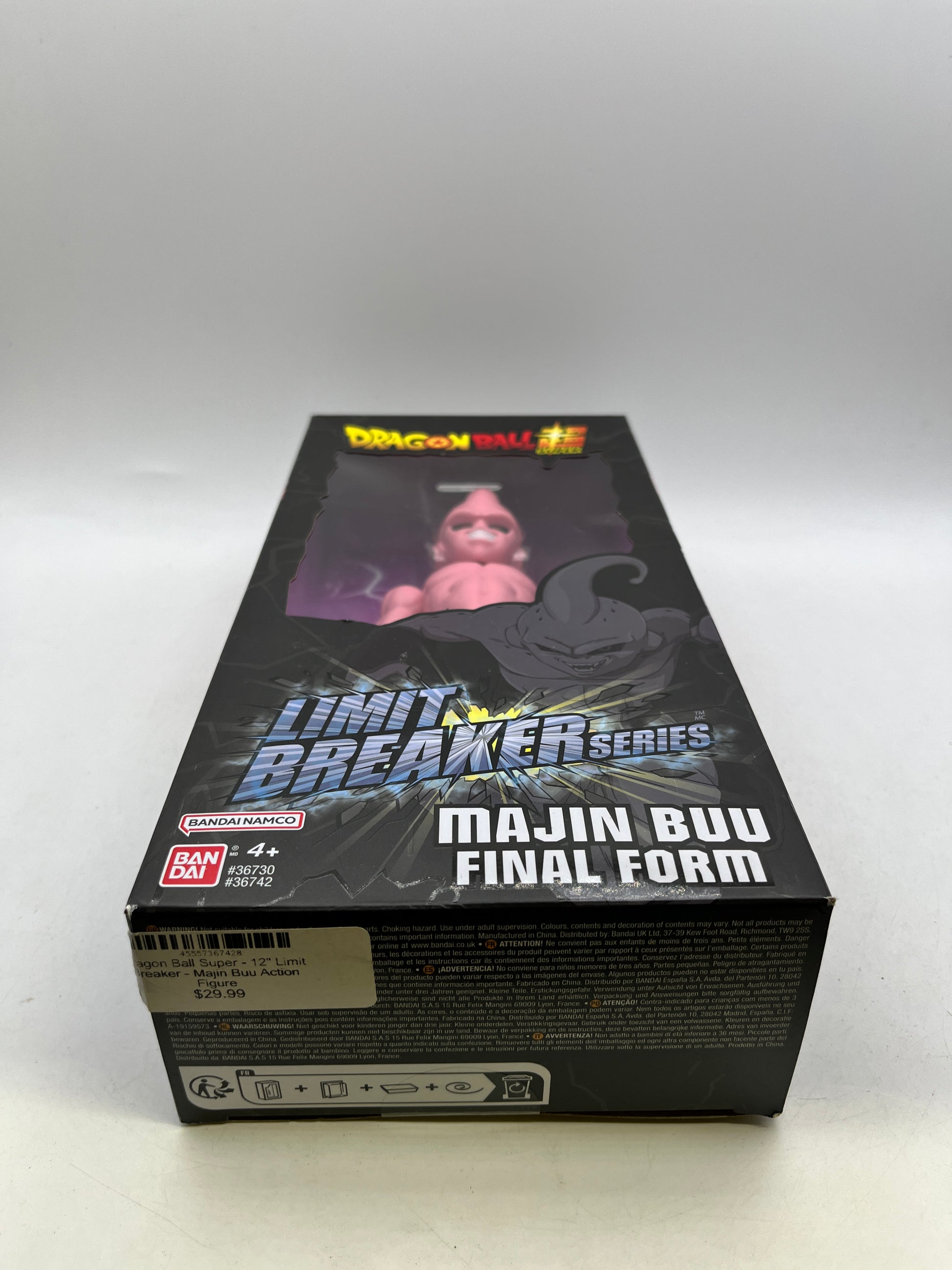 Bandai Dragon Ball Super Limit Breaker 12” Majin Buu Action Figure Collectible