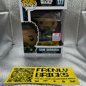 Pop Vinyl #177 Saw Gerrera FRENLY BRICKS - Open 7 Days