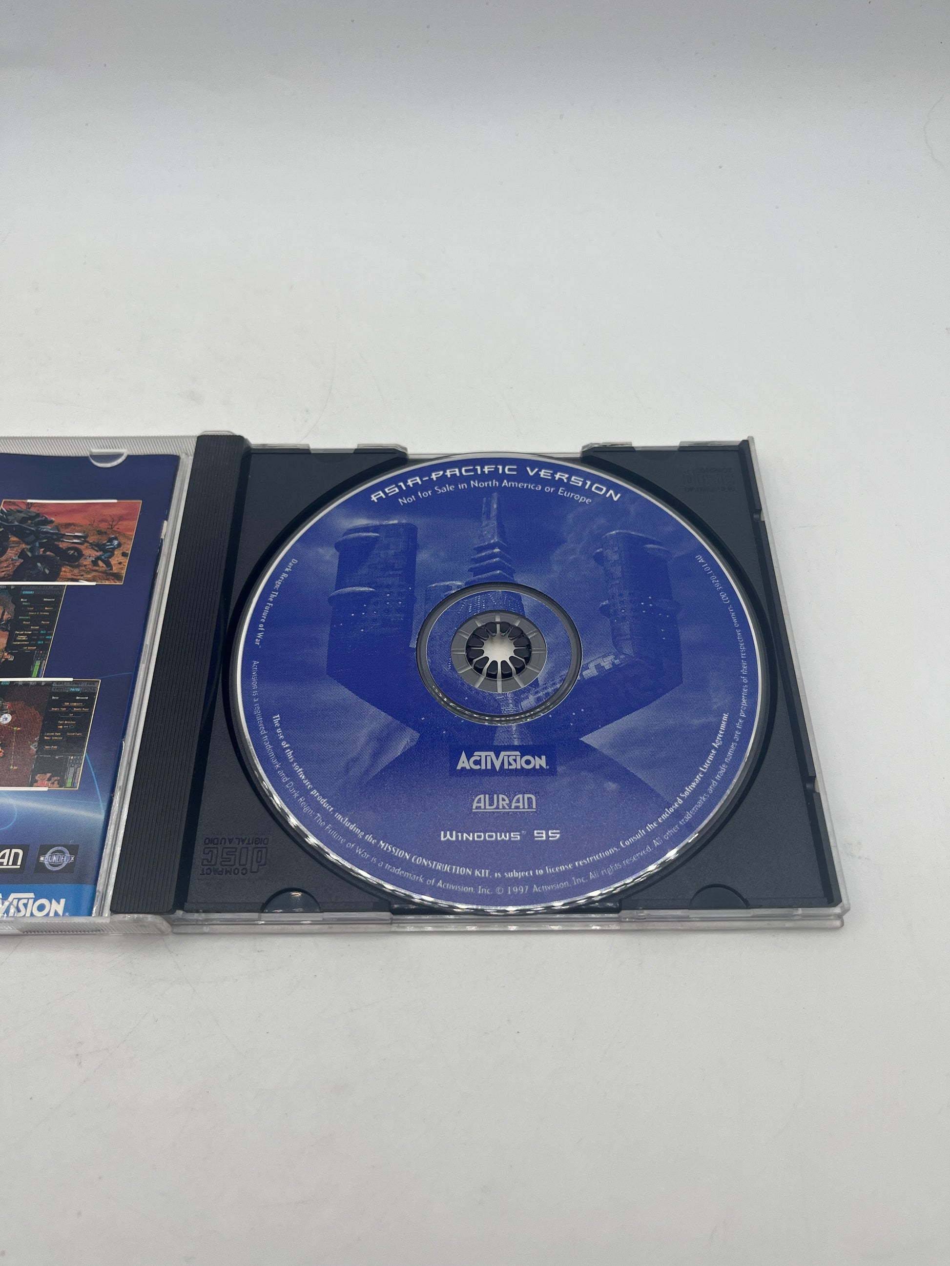 Dark Reign The Future Of War Big Box PC Game 1997 Activision +combinedshipping FRENLY BRICKS - Open 7 Days