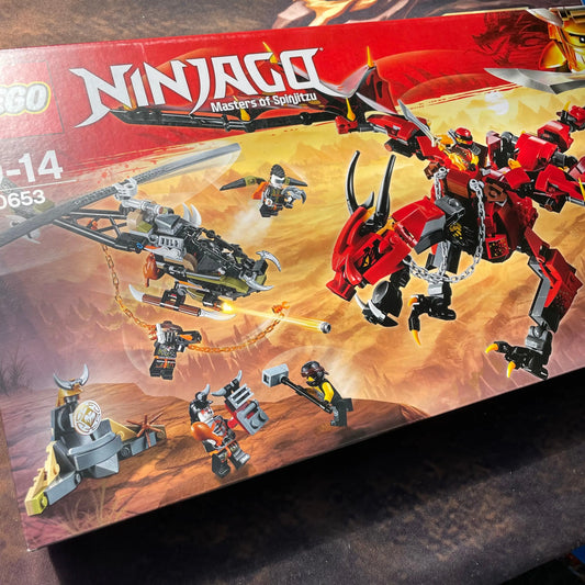 LEGO Ninjago Firstbourne - Red Dragon 70653 - New Sealed Brand New FRENLY BRICKS - Open 7 Days